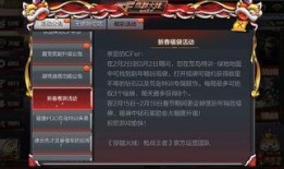 cf新年活动最新爆料是什么,最新爆料揭秘神秘活动！
